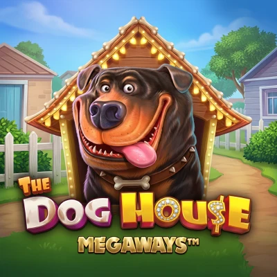 Dog House Megaways slot game tile in the Wolf Winner pokies lobby